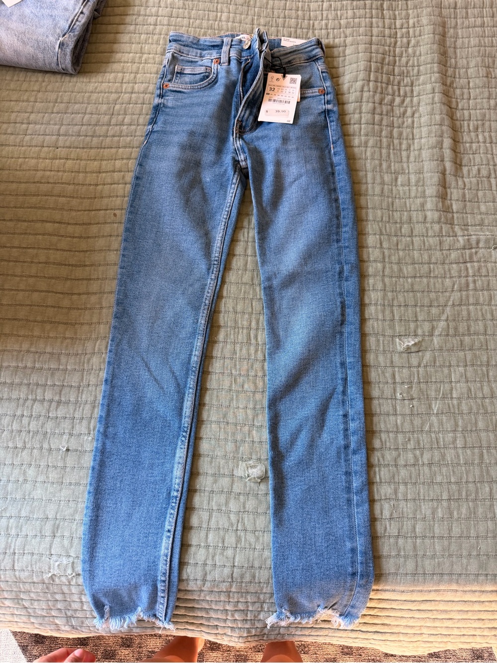 NWT Zara Light Blue Skinny Jeans